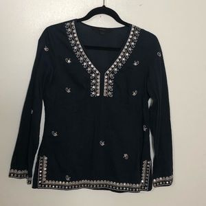 Express embroidered blouse